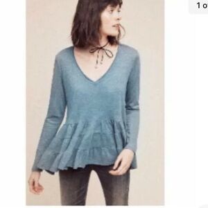 Anthropologie Thea Tiered Top